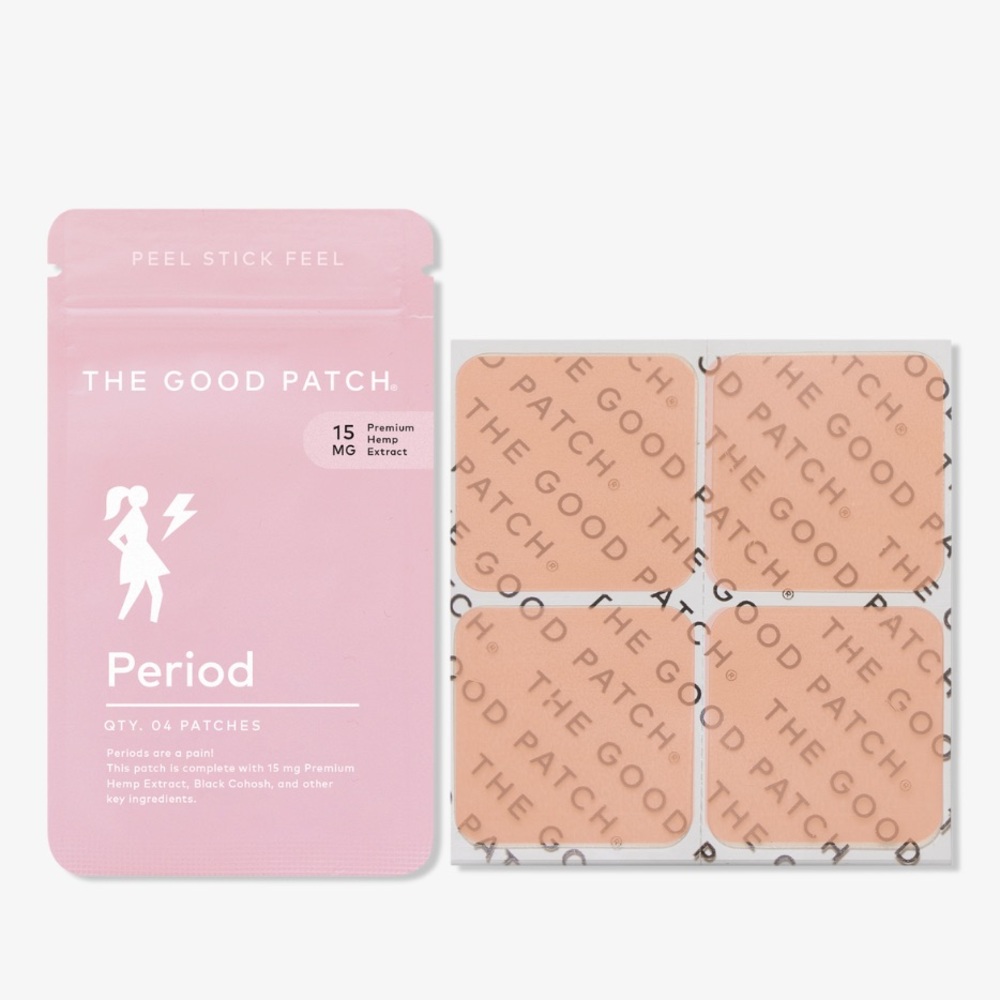 New The Good Patch Period Hemp-Infused Wellness Patch